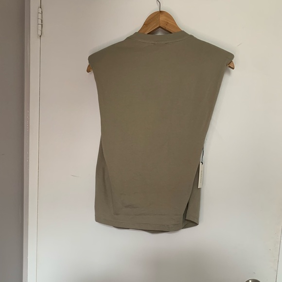 Babaton Shoulder Pad Tank - Picture 7 of 7